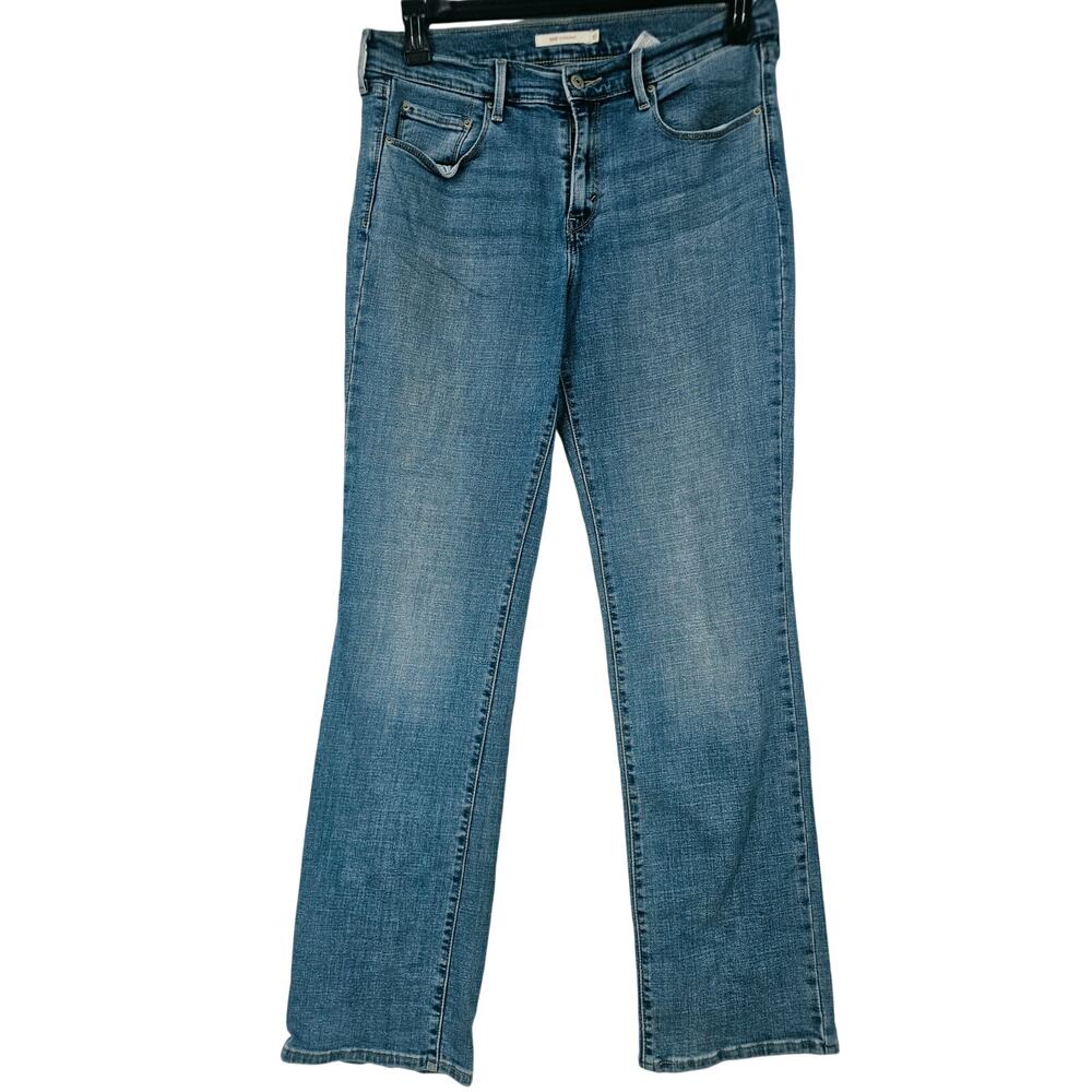 Levi's 505 Straight Leg Blue Jeans Women's 10 W30 L32 Minimalist Norm 4251